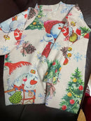 Christmas Snowman Pullover Knitted Sweater