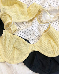 Sexy Ultra-Thin Breathable French Push-Up Bra Set