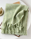Longline Knitted Shawl Scarf