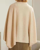 Wool Solid Knit Shawl Scarf Wrap