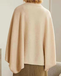 Wool Solid Knit Shawl Scarf Wrap