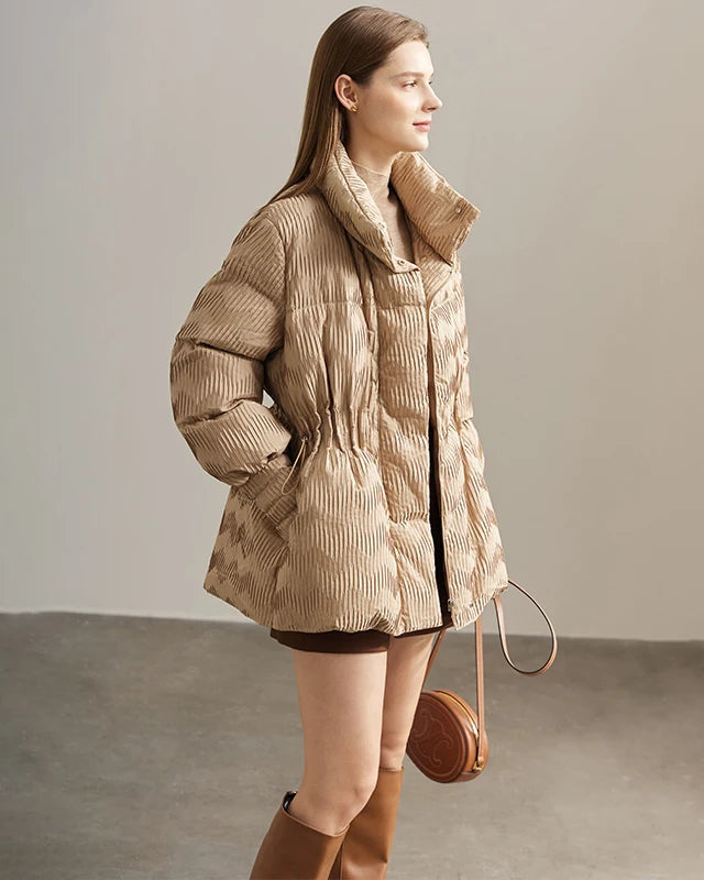 Minimalist Duck Down Puffer Coat