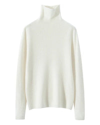 Soft Cashmere Turtleneck Slim-Fit Sweater
