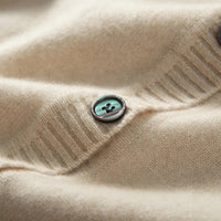 Cashmere Knitted Short Cardigan