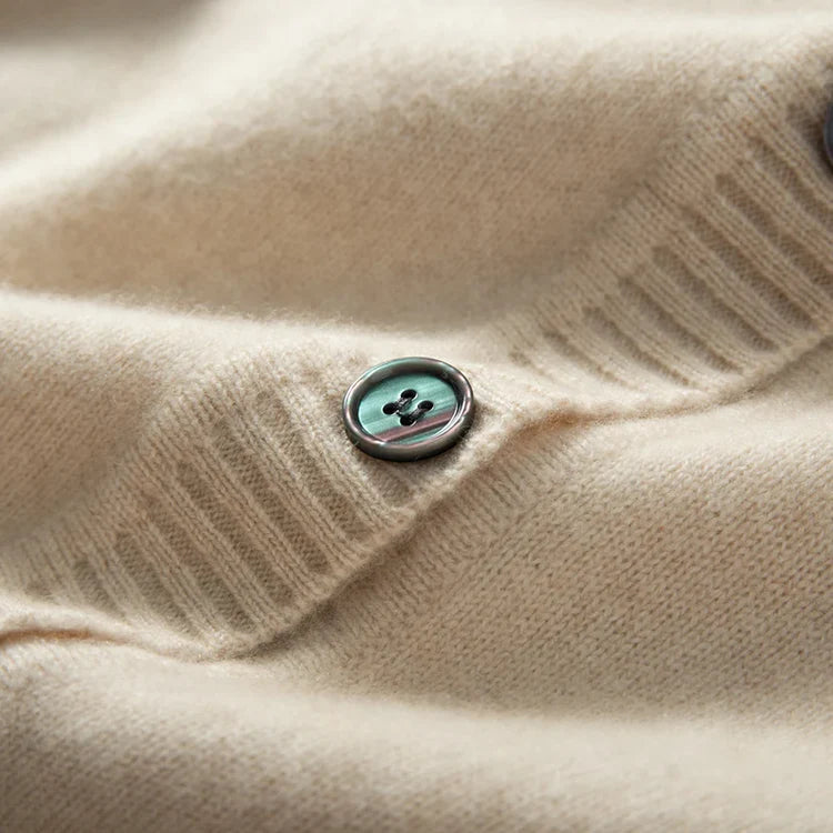 Cashmere Knitted Cardigan