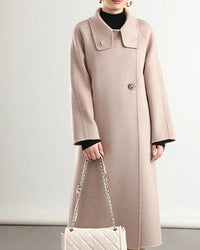 Single Breasted Versile  Wool Coat