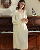 Cotton Round Neck Plus Size Nightdress