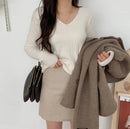 Turn Down Collar Double Breasted Short Wool Coat