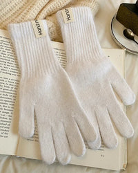 Stretchy Touchscreen Knit Mittens