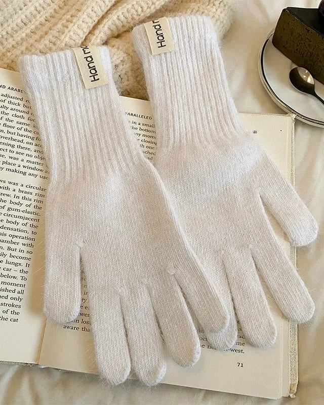 Stretchy Touchscreen Knit Mittens