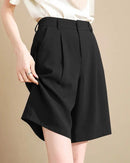 Relaxed High-Rise Woven Shorts