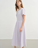 Stylish High-Waisted Slim-Fitting Long Dress