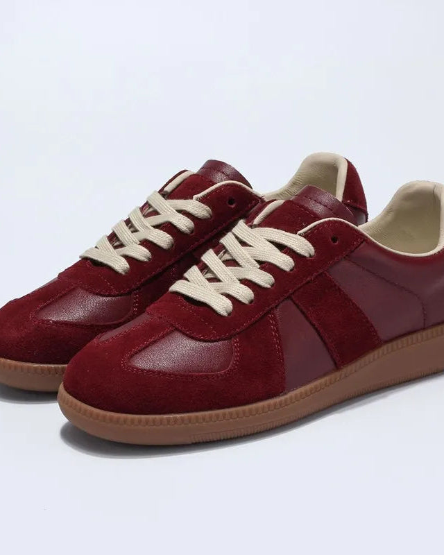 Bow Leather Flat