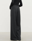 Loose-Fitting Straight-Leg Versatile Knit Casual Pants