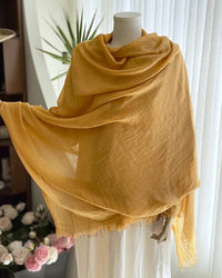Lightweight Gauze Scarf Shawl