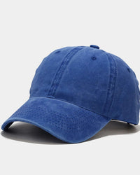 Washed-Cotton Adjustable Baseball Cap