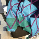 Geometry Round-Neck Knitted Sweater