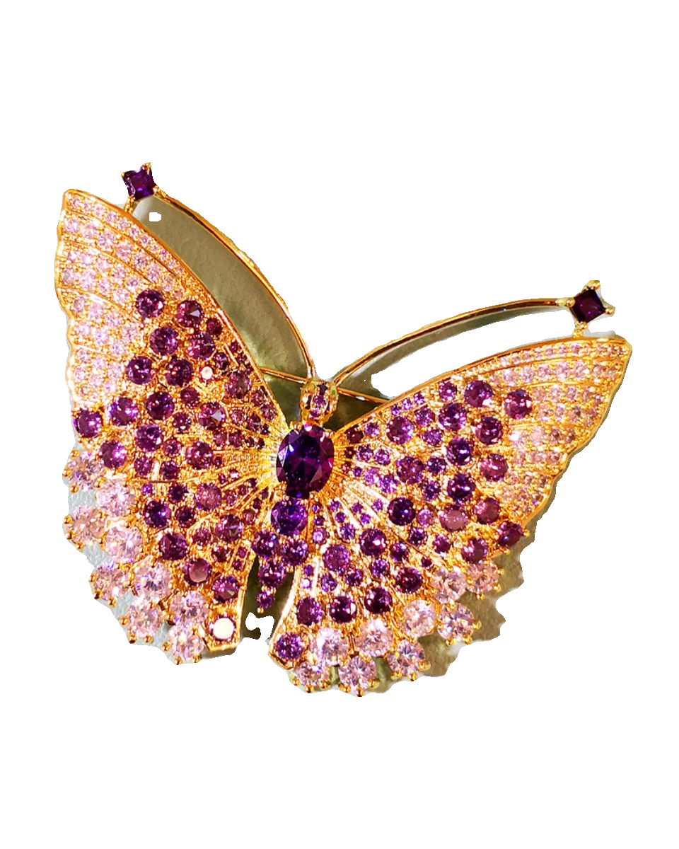 Exquisite New Butterfly-Shaped Brooch