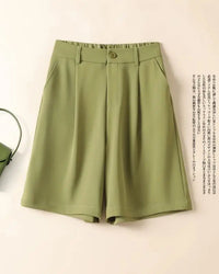 Relaxed High-Rise Woven Shorts