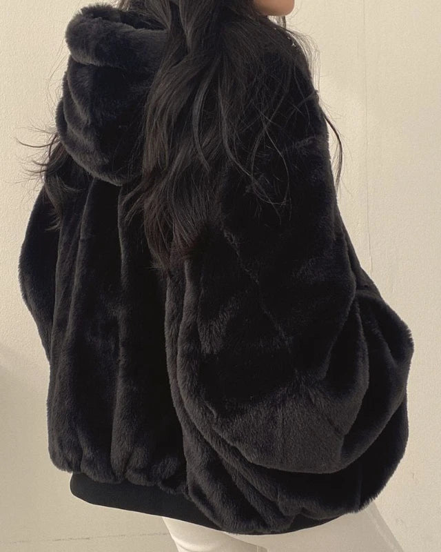 Double-Layer Thicken Hooded Parka