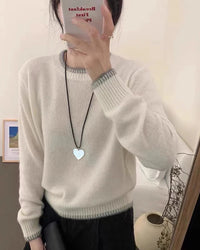 Heavyweight Cashmere Crewneck Pullover