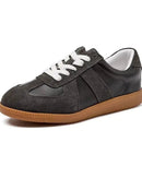 Bow Leather Flat