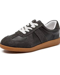 Bow Leather Flat