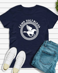 Crew Neck Letter Print T-Shirt