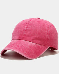 Washed-Cotton Adjustable Baseball Cap