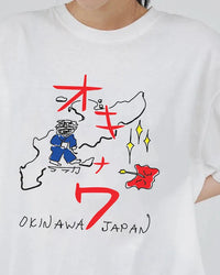 Okinawa Graphic Knit Unisex Cotton Tee