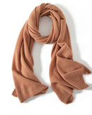 High-Quality Pure Cashmere Knitted Scarf