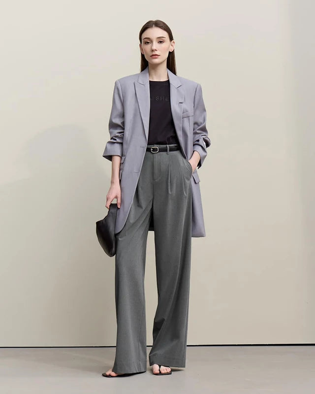 Casual And Versatile Loose Wide-Leg Pants
