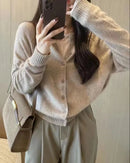 Women’s Cashmere Button Front Cardigan