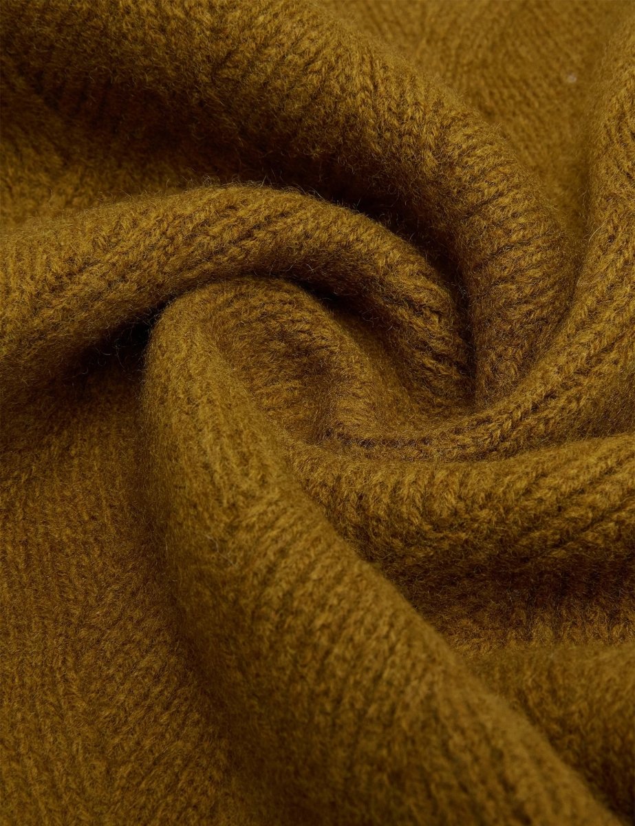 Luxury 100% Merino Wool Knitted Scarf