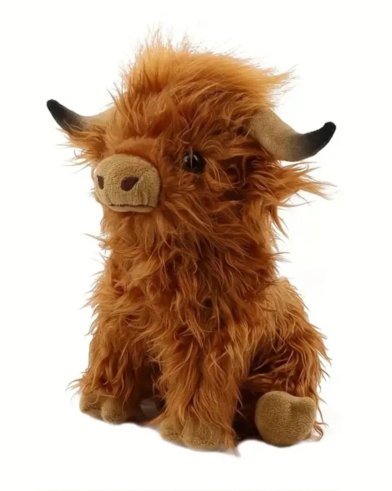 Highland Cow Plush Stuffed Animal Doll