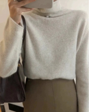Relaxed Wool Turtleneck Sweater