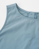 Stylish Round Neck Sleeveless Mini Dress