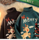 Turtleneck Christmas Sweater Ugly Sweater