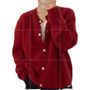 Round Neck Short Cardigan