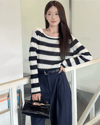 Luxury Crocodile-Print Handbag