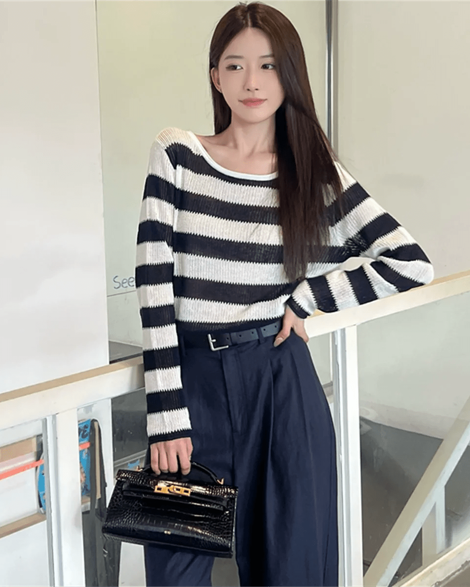 Luxury Crocodile-Print Handbag