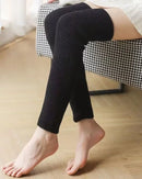 Ribbed Knit Slouch Leg Warmers