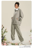 Loose Solid Color Sweatpants