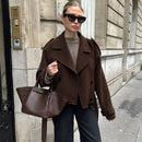 Double Breasted Short Jacket