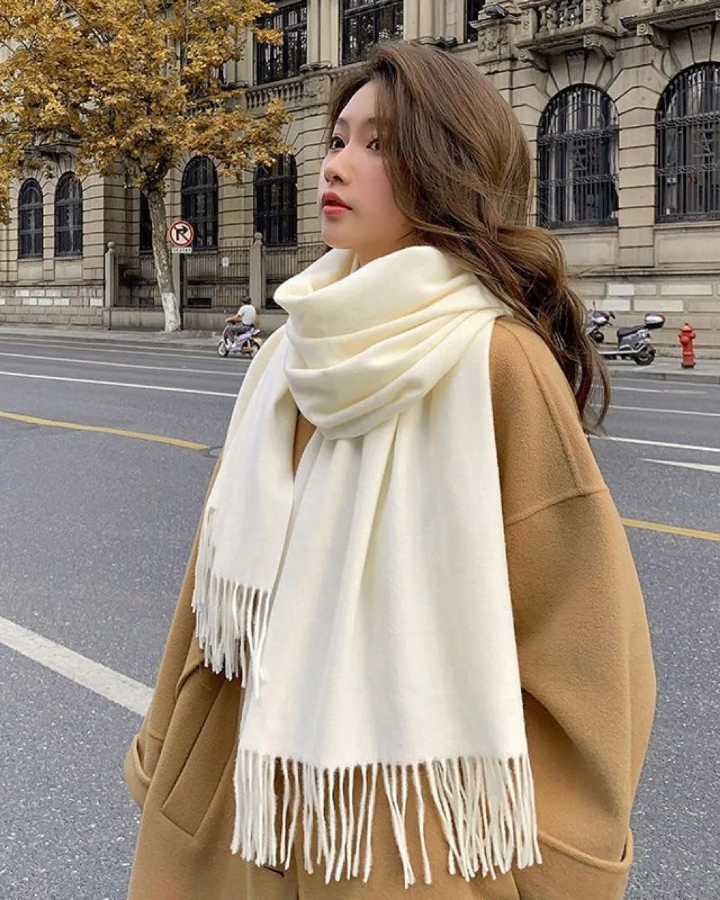 Soft Solid Wrap Shawl Scarf