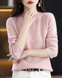 Merino Wool Round Neck Sweater