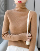 Cashmere Turtleneck Slim-Fit Pullover Sweater