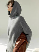 Base Knit Sweater Hoodies