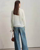 Versatile Collared Loose Pullover Sweater