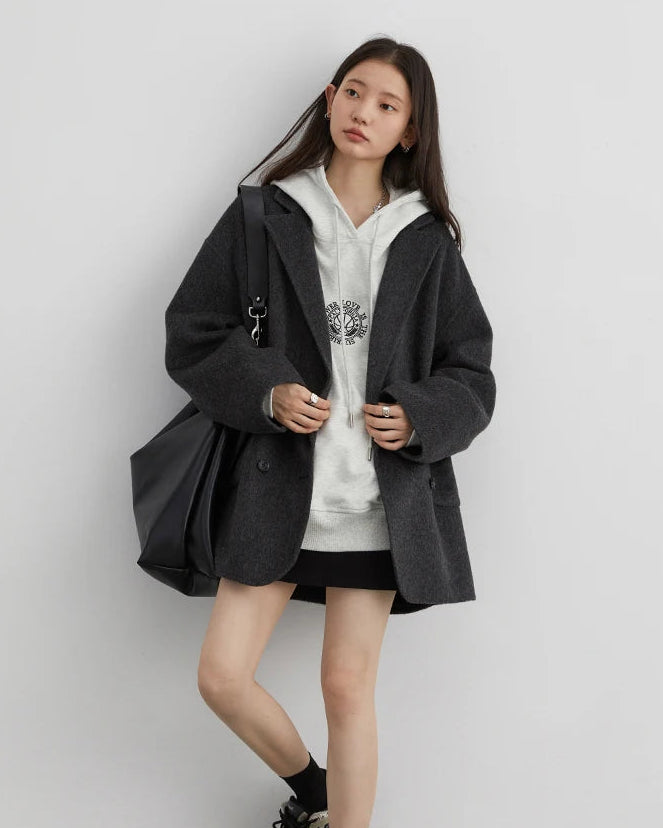 Retro Double-sided Woolen Coats